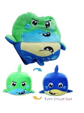 Spark Create Imagine Shark Reversible Plush